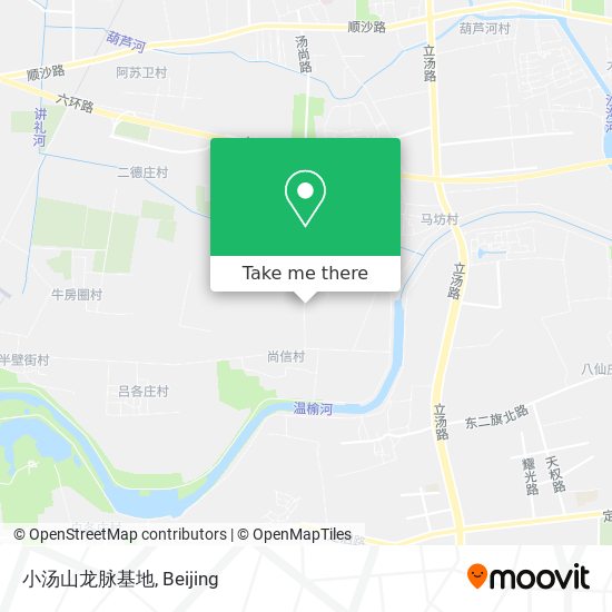 小汤山龙脉基地 map