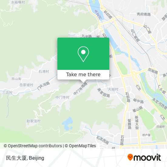 民生大厦 map