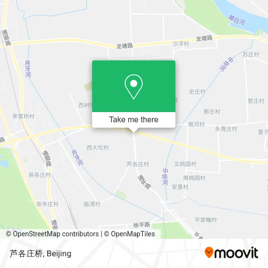 芦各庄桥 map