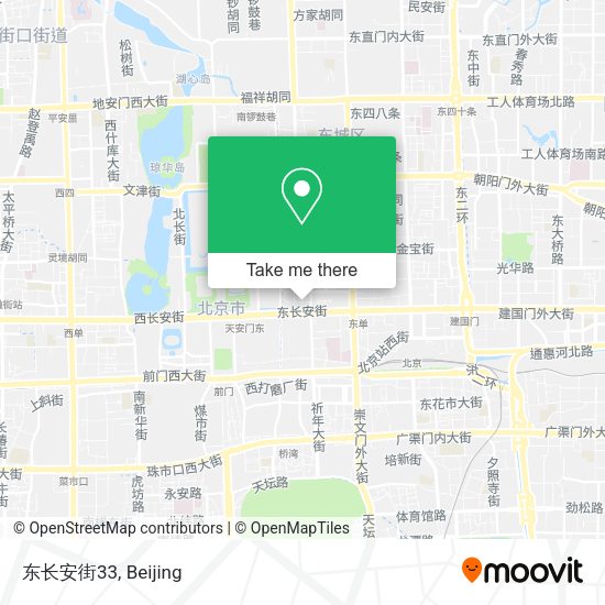 东长安街33 map
