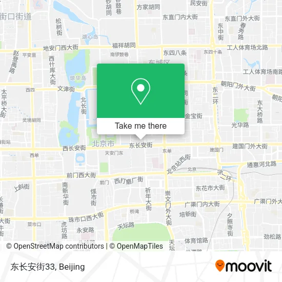 东长安街33 map