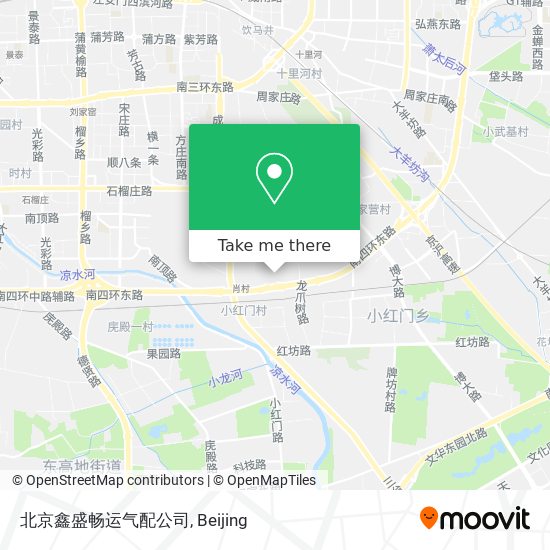北京鑫盛畅运气配公司 map