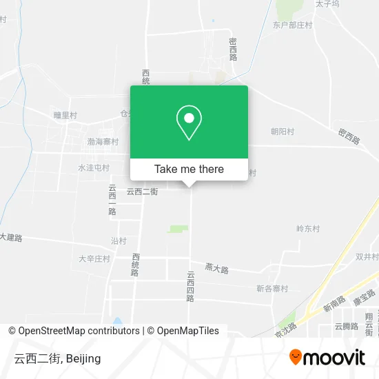 云西二街 map