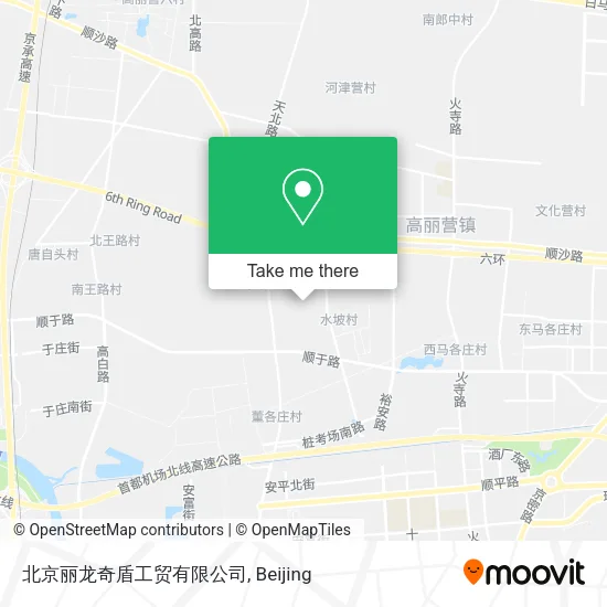 北京丽龙奇盾工贸有限公司 map