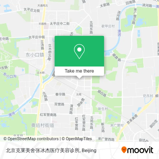 北京克莱美舍张冰杰医疗美容诊所 map