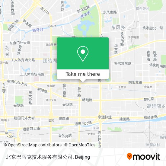 北京巴马克技术服务有限公司 map