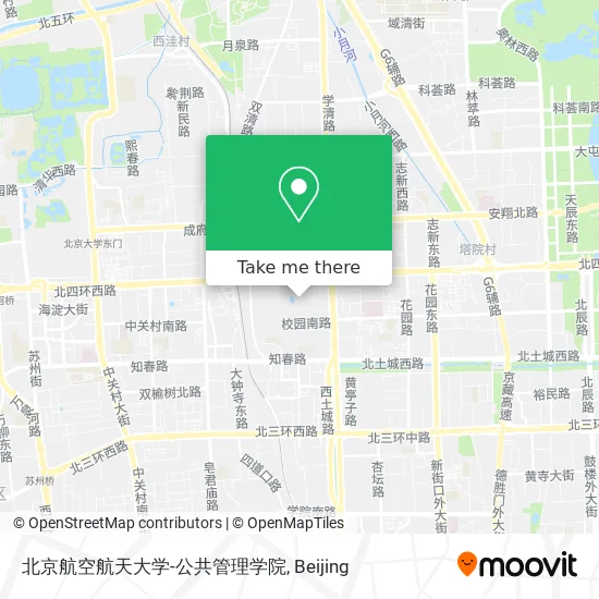 北京航空航天大学-公共管理学院 map