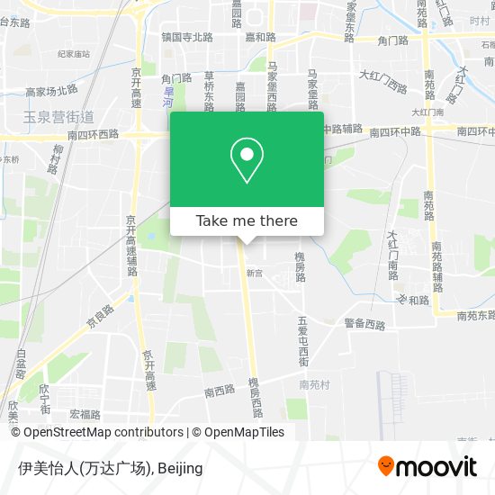 伊美怡人(万达广场) map