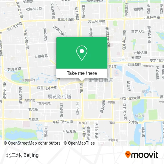 北二环 map