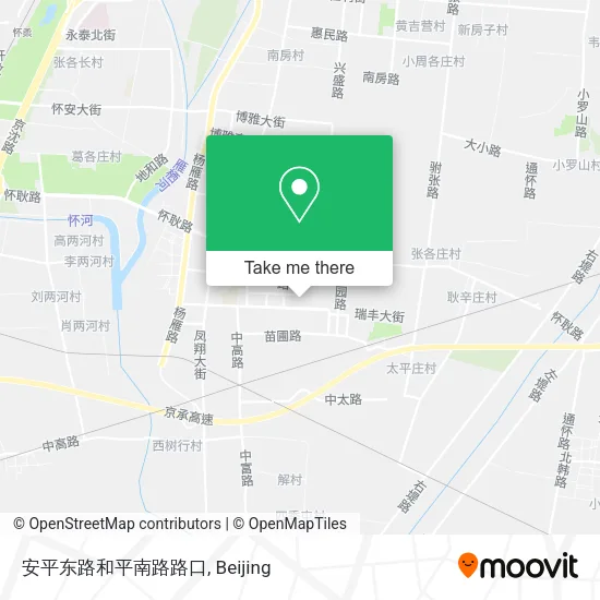 安平东路和平南路路口 map