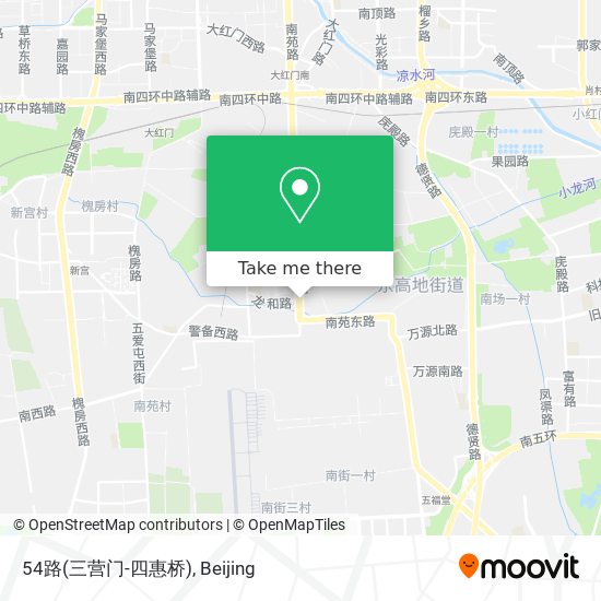 54路(三营门-四惠桥) map