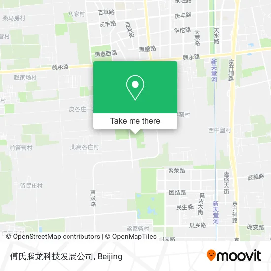 傅氏腾龙科技发展公司 map