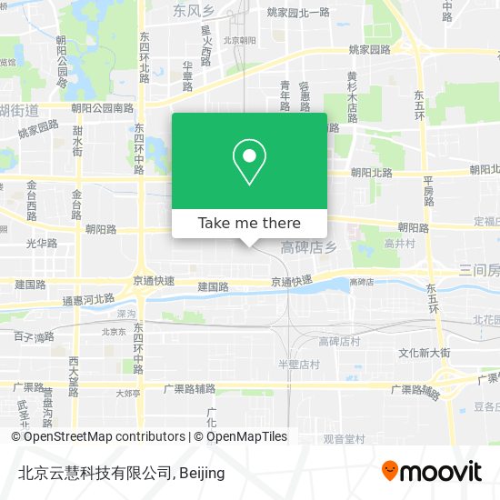 北京云慧科技有限公司 map
