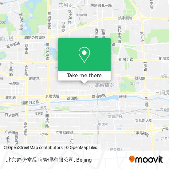 北京趋势堂品牌管理有限公司 map