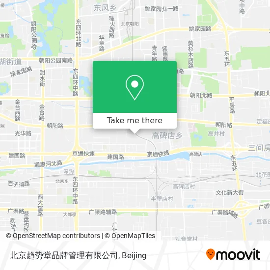 北京趋势堂品牌管理有限公司 map