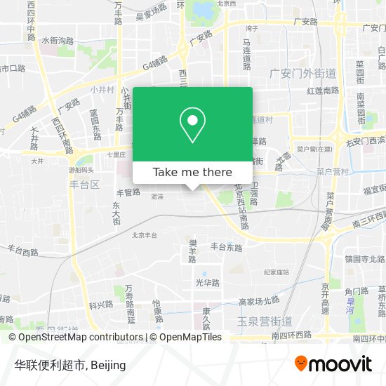 华联便利超市 map