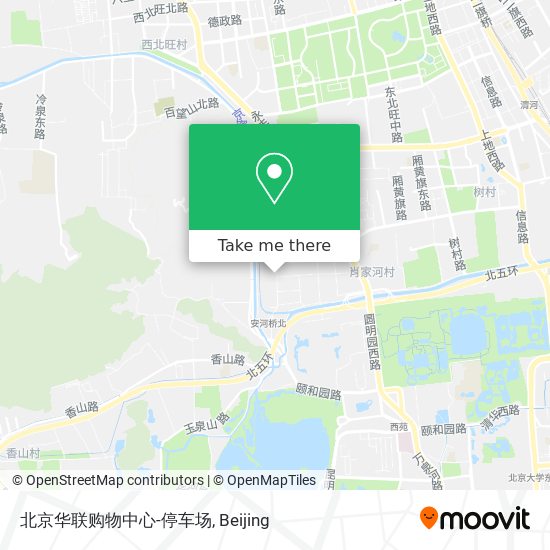 北京华联购物中心-停车场 map