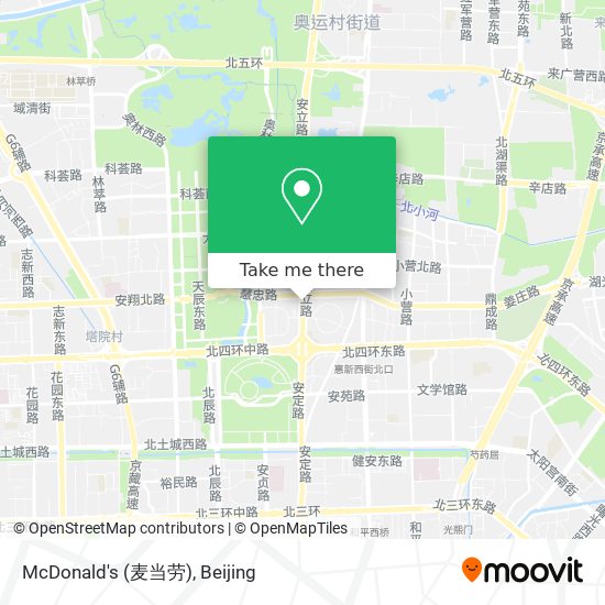 McDonald's (麦当劳) map