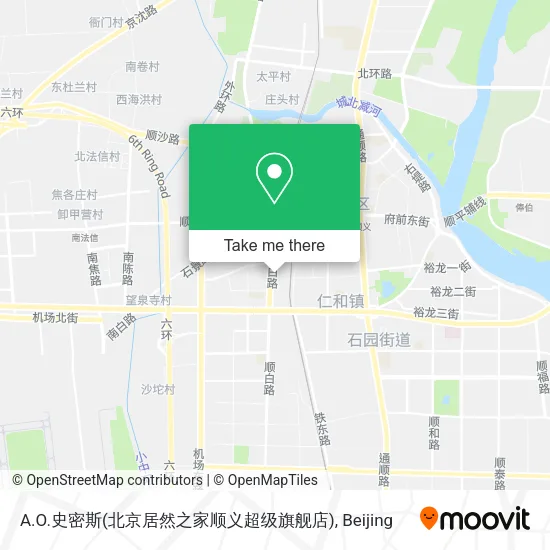 A.O.史密斯(北京居然之家顺义超级旗舰店) map