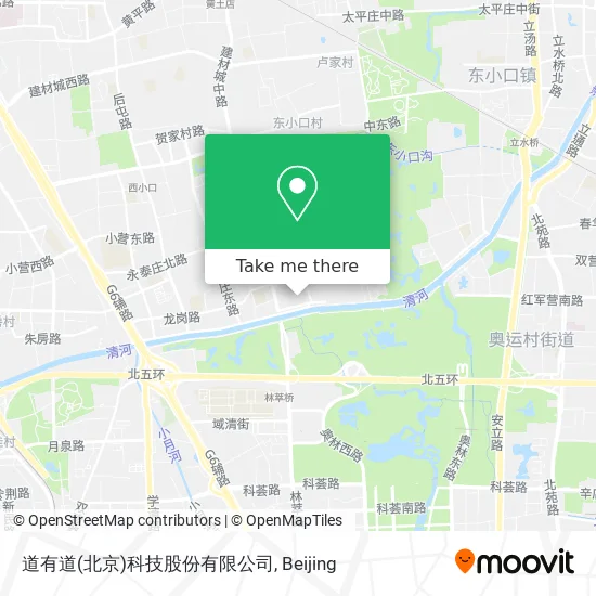 道有道(北京)科技股份有限公司 map