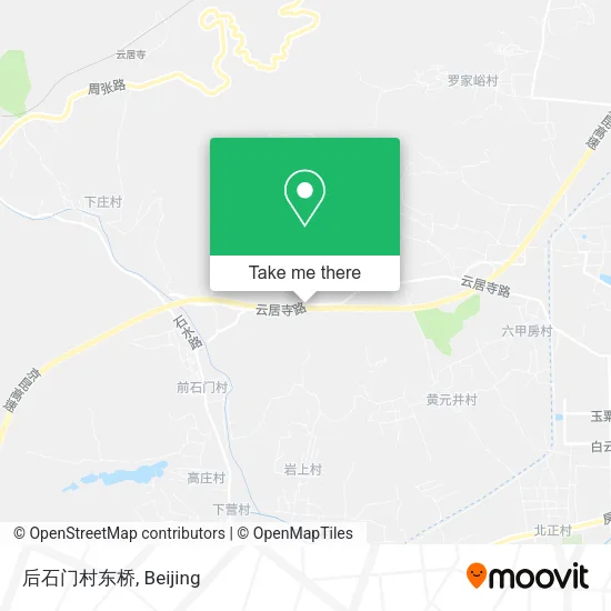 后石门村东桥 map