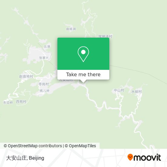 大安山庄 map