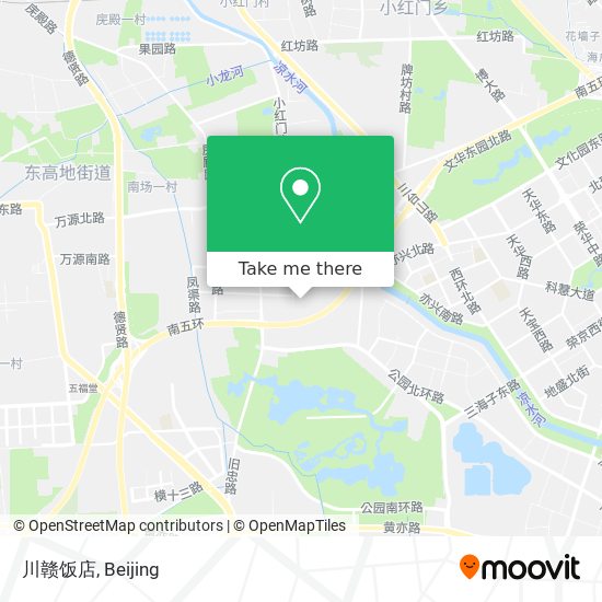 川赣饭店 map