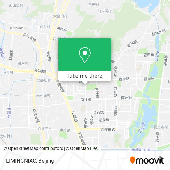 LIMINGNIAO map