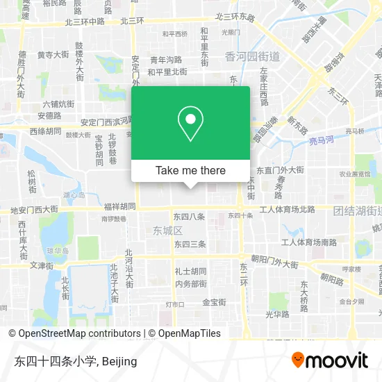 东四十四条小学 map