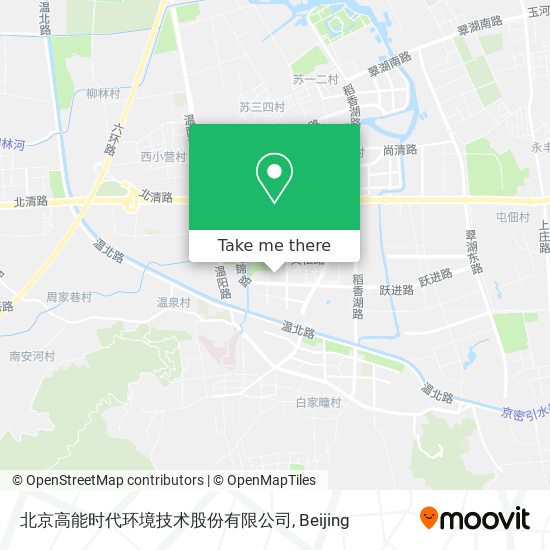 北京高能时代环境技术股份有限公司 map