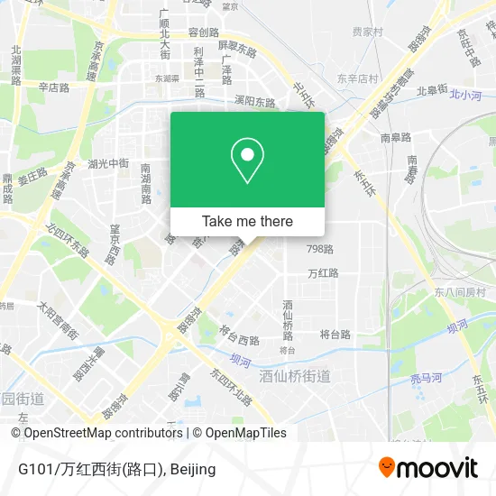 G101/万红西街(路口) map