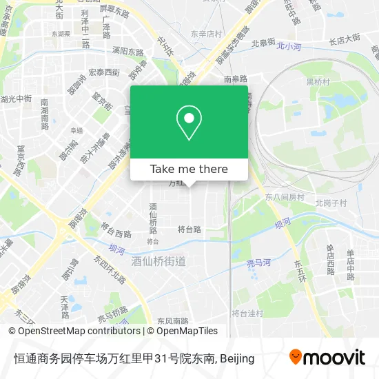 恒通商务园停车场万红里甲31号院东南 map