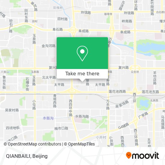 QIANBAILI map
