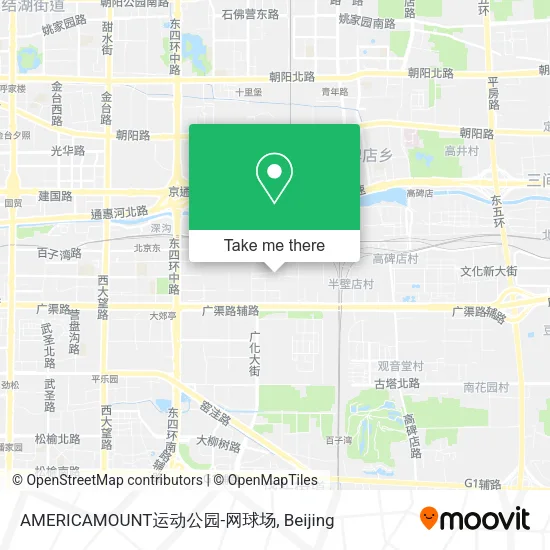 AMERICAMOUNT运动公园-网球场 map