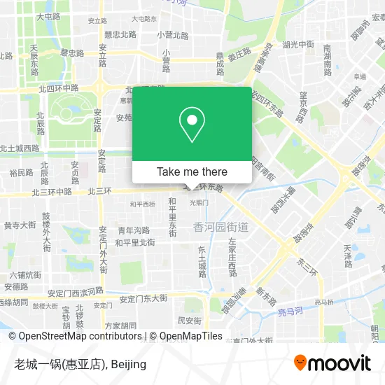 老城一锅(惠亚店) map