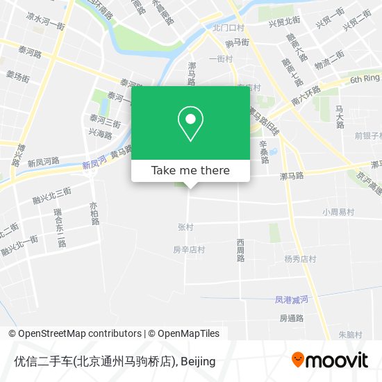 优信二手车(北京通州马驹桥店) map