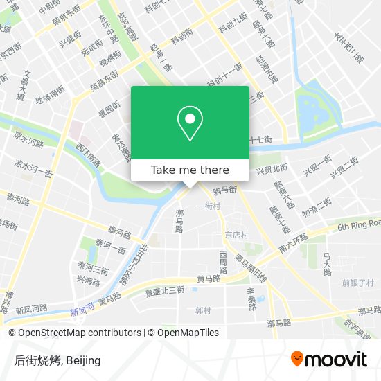 后街烧烤 map
