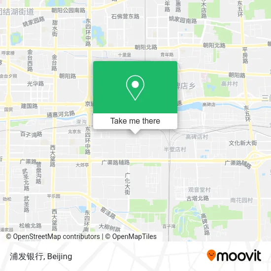 浦发银行 map