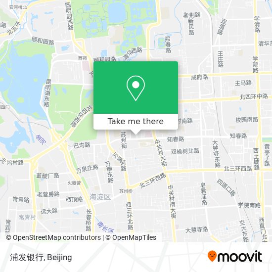 浦发银行 map