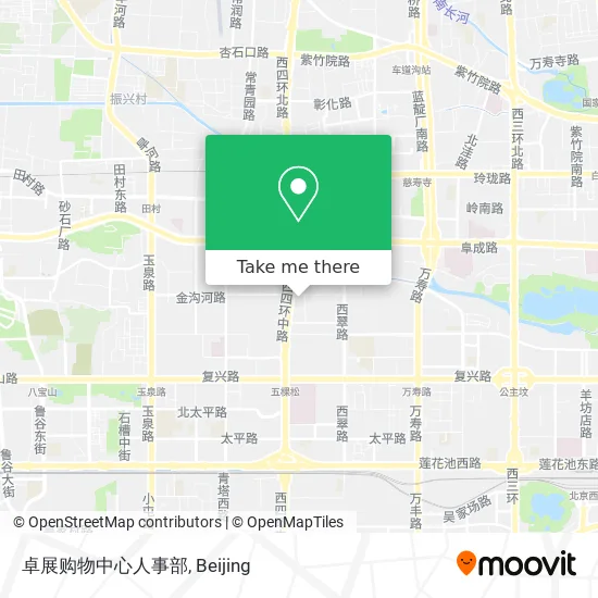 卓展购物中心人事部 map