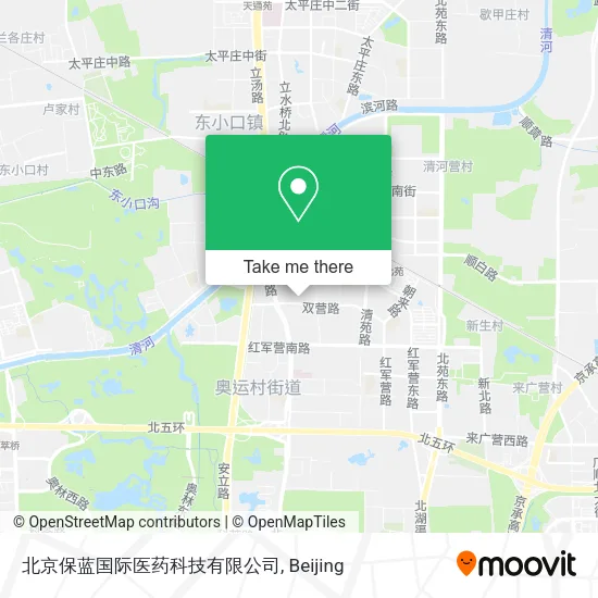 北京保蓝国际医药科技有限公司 map