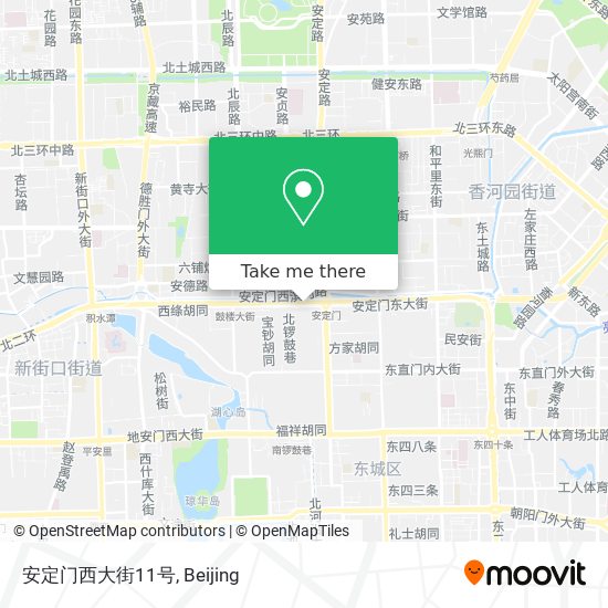 安定门西大街11号 map