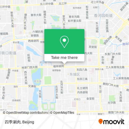 四季涮肉 map