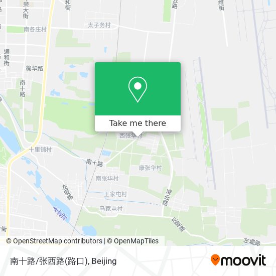 南十路/张西路(路口) map