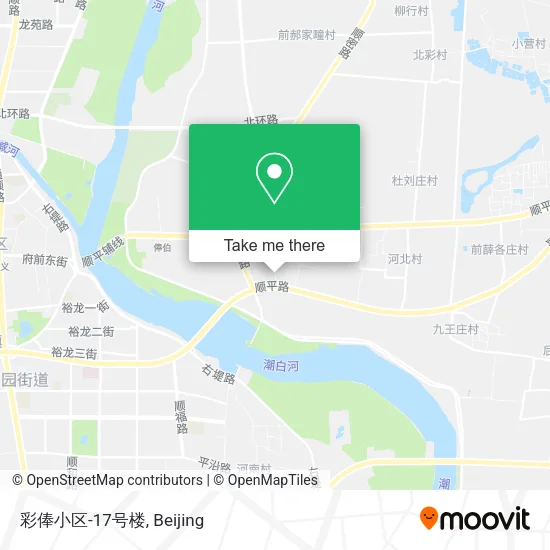 彩俸小区-17号楼 map
