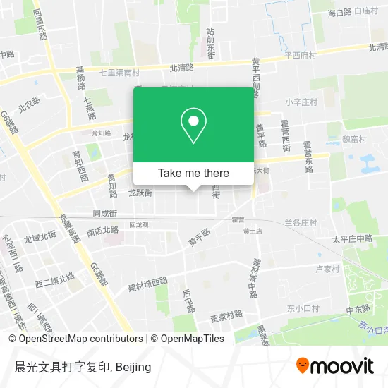 晨光文具打字复印 map
