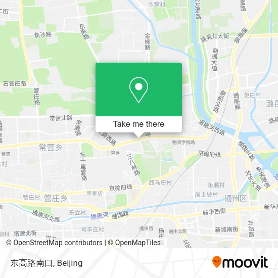 东高路南口 map