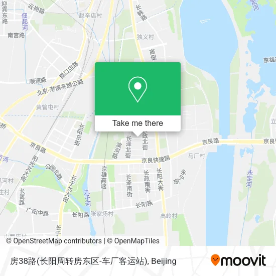 房38路(长阳周转房东区-车厂客运站) map