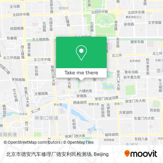 北京市德安汽车修理厂德安利民检测场 map