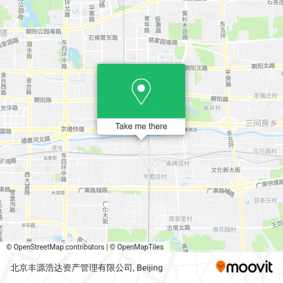 北京丰源浩达资产管理有限公司 map